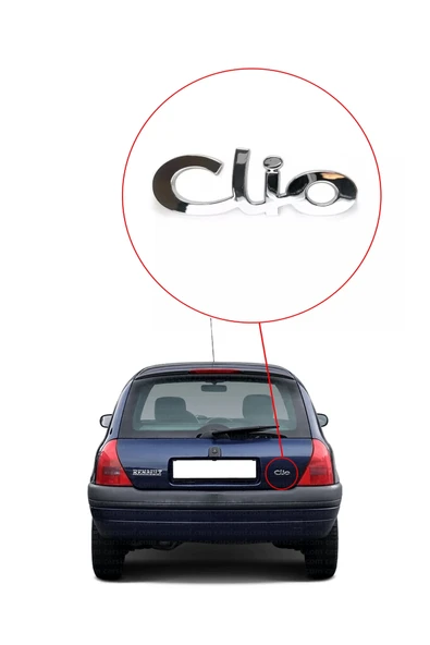 KR-354 / RENAULT CLİO ARKA YAZI - Resim 5