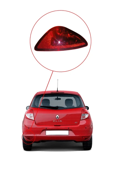 KR-416 / RENAULT CLİO - 3 ARKA SİS FAR LAMBASI SOL - Resim 4