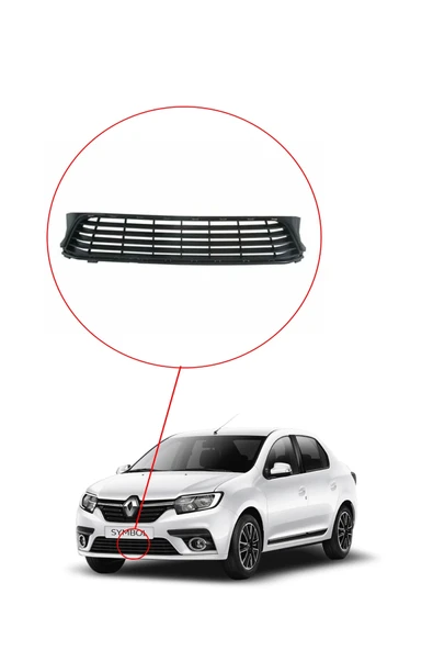 KR-681 / RENAULT SYMBOL ÖN TAMPON ALT IZGARASI - Resim 2