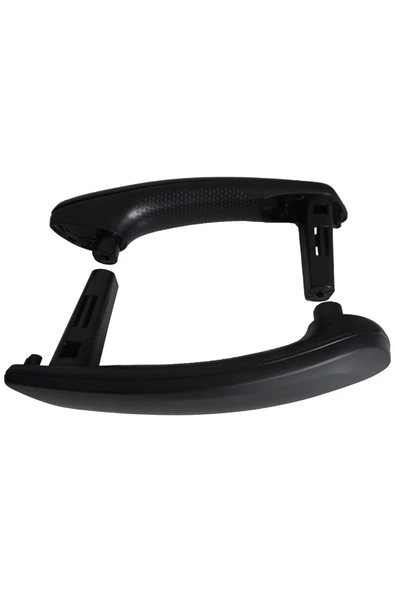 KR-362 / RENAULT SYMBOL  KAPI İÇ KOLÇAK TAKIMI ( SİYAH ) - Resim 2