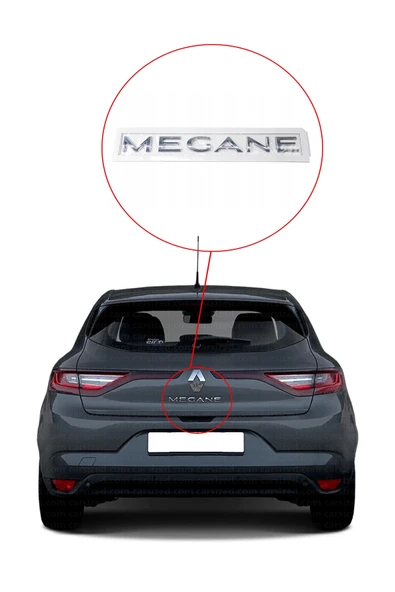 KR-545 / RENAULT MEGANE 4 ARKA YAZI - Resim 3