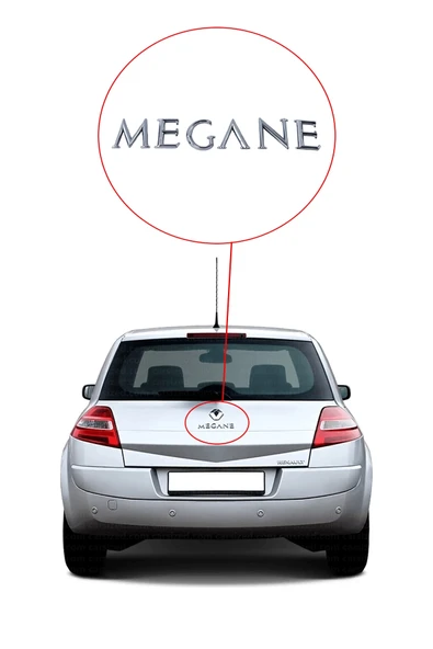 KR-460 / RENAULT MEGANE 2 ARKA YAZI - Resim 2