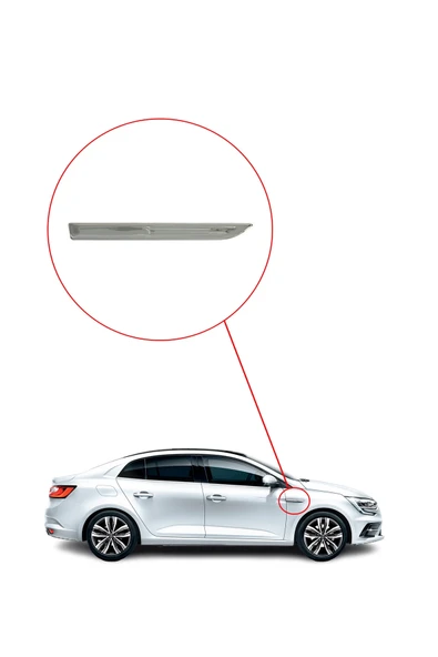 KR-244 / RENAULT MEGANE 4  ÇAMURLUK ÇITASI KROM SAĞ - Resim 3