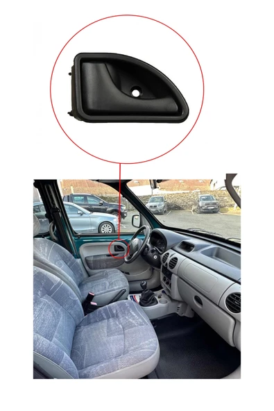 KR-450 / RENAULT KANGOO KAPI İÇ AÇMA KOLU SOL - Resim 3