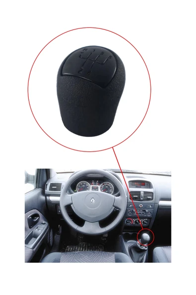 KR-471 / RENAULT KANGOO  VİTES TOPUZU ( SİYAH YENİ MODEL ) - Resim 3