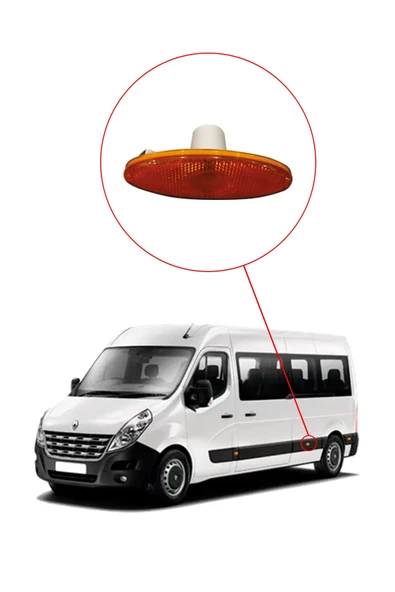 KR-403 / RENAULT MASTER - 3  YAN PANO SİNYALİ ( YENİ MODEL ) - Resim 3