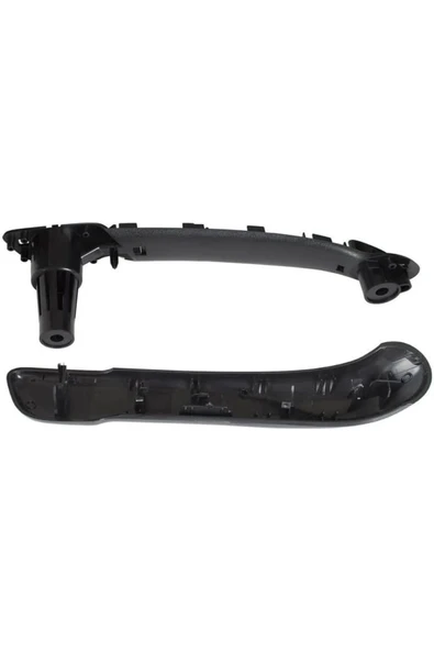 KR-609 / RENAULT KANGOO3  KAPI İÇ KOLÇAK TAKIM SAĞ (SİYAH) - Resim 2