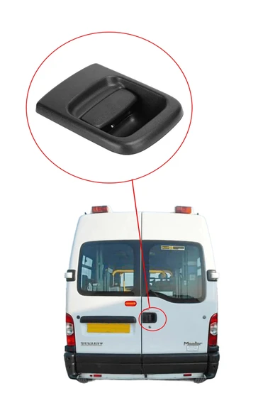 KR-417 / RENAULT MASTER - 2 BAGAJ AÇMA KOLU - Resim 5