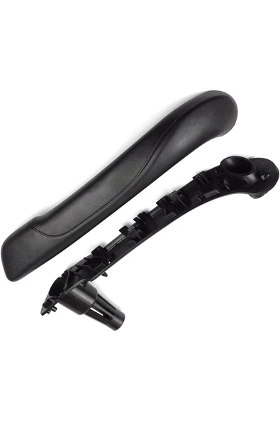 KR-609 / RENAULT KANGOO3  KAPI İÇ KOLÇAK TAKIM SAĞ (SİYAH) ürün görseli 1