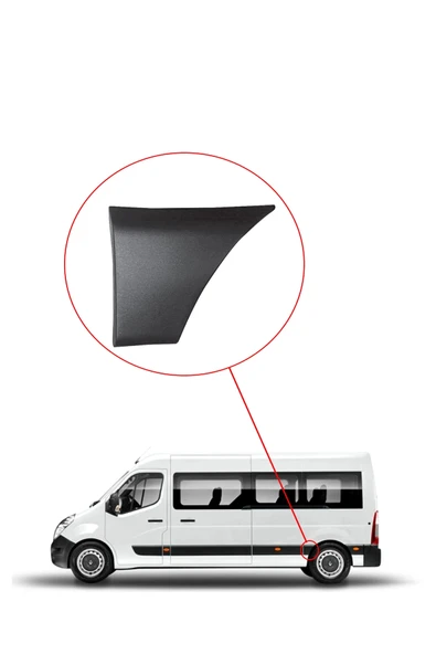 KR-404 / RENAULT MASTER - 3 ARKA PANO ÇITASI SOL ( KÜÇÜK ) - Resim 2