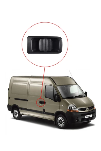 KR-538 / RENAULT MASTER KAPI DIŞ AÇMA KOLU ( YAN SÜRGÜLÜ ) - Resim 7