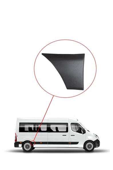 KR-406 / RENAULT MASTER - 3 ARKA PANO ÇITASI SAĞ ( KÜÇÜK ) - 2