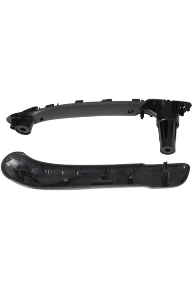 KR-608 / RENAULT KANGOO3  KAPI İÇ KOLÇAK TAKIM SOL (SİYAH) - Resim 2