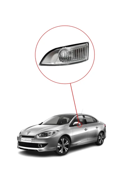 KR-409 / RENAULT FLUENCE AYNA SİNYAL LAMBASI SOL - Resim 3