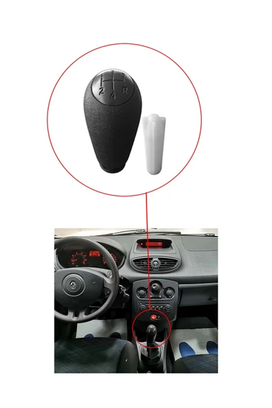 KD-1452 / DACIA LOGAN VİTES TOPUZU ( SİYAH ) - Resim 4