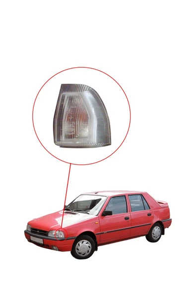 KD-1412 / DACIA  SÜPER NOVA ÖN SİNYAL LAMBASI SOL ( DUYLU ) - Resim 2