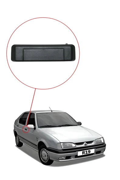 KR-337 / RENAULT R. 19 KAPI DIŞ AÇMA KOLU SAĞ - Resim 4