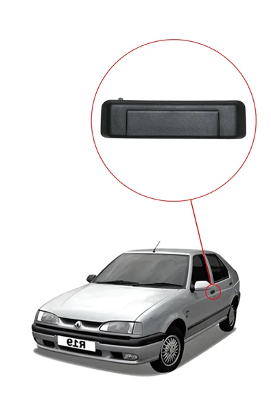 KR-336 / RENAULT R. 19 KAPI DIŞ AÇMA KOLU SOL - Resim 4