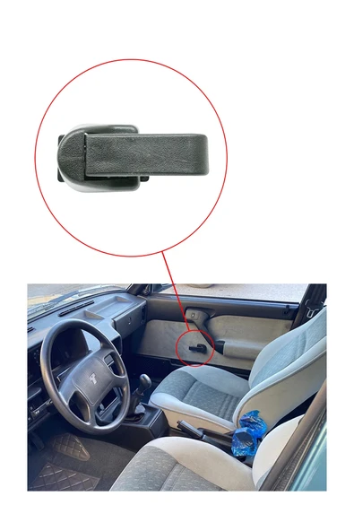 KF-818 /  FİAT 131 KAPI İÇ AÇMA KOLU ( GRİ ) - Resim 4