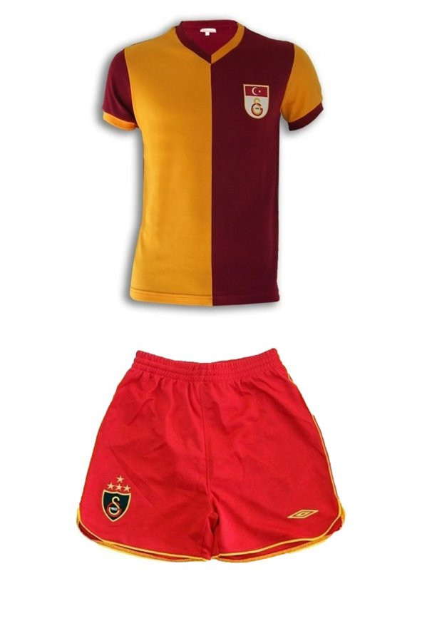 Metin Oktay Çocuk Forma Ve Galatasaray Çocuk Kırmızı Şort