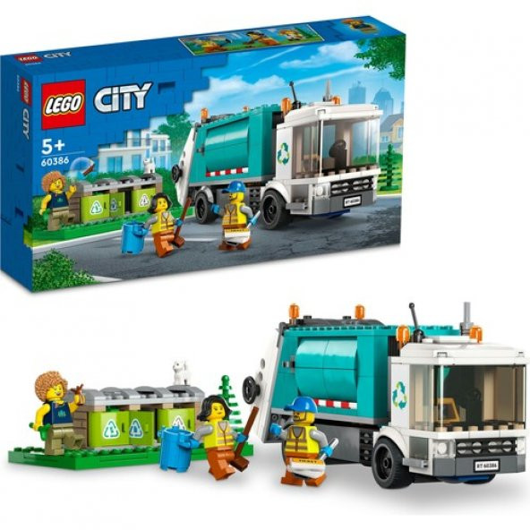 Lego 60386 City Geri Dönüşüm Kamyonu