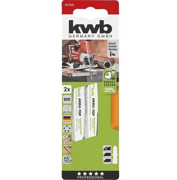 KWB Dekupaj Testere 2li Ahşap 1,3-2 mm 49621520