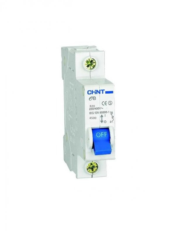 CHİNT B20 SERİSİ 1*20 A OTOMATİK SİGORTA