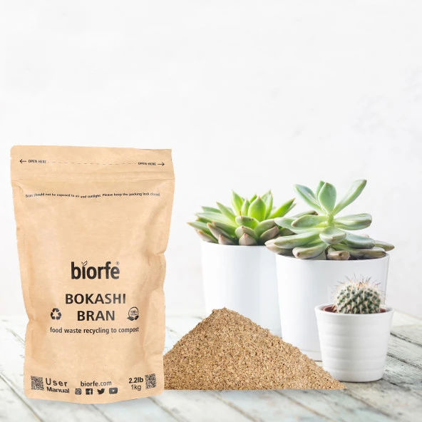 Biorfe Bokashi Kompost Başlatıcı Kepeği 1 kg - 2