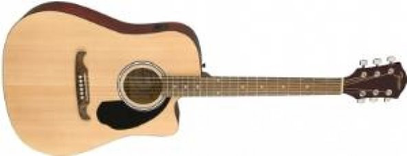 Fender FA-125CE NAT Elektro Akustik Gitar (KILIF+ASKI+JAK+PENA) ürün görseli
