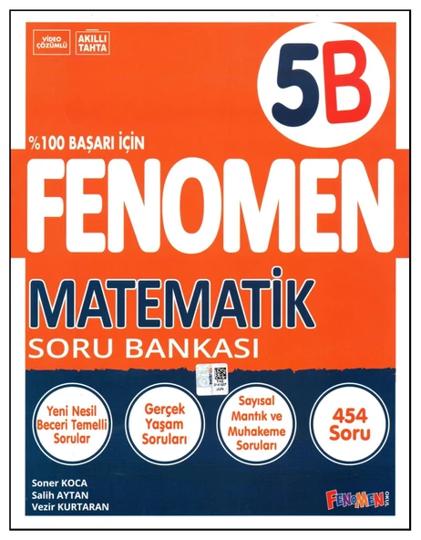 Fenomen 5. Sınıf Matematik Soru Bankası (B)