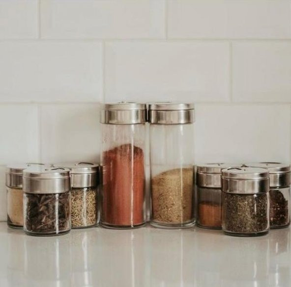 Paşabahçe 43880-43890 Basic 4 Pc Set (2 Adet 240 cc Büyük Boy +2 Adet 110 cc Küçükboy Tuzluk-Biberlik)