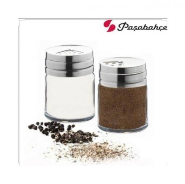 Paşabahçe 43880-43890 Basic 4 Pc Set (2 Adet 240 cc Büyük Boy +2 Adet 110 cc Küçükboy Tuzluk-Biberlik) - 2