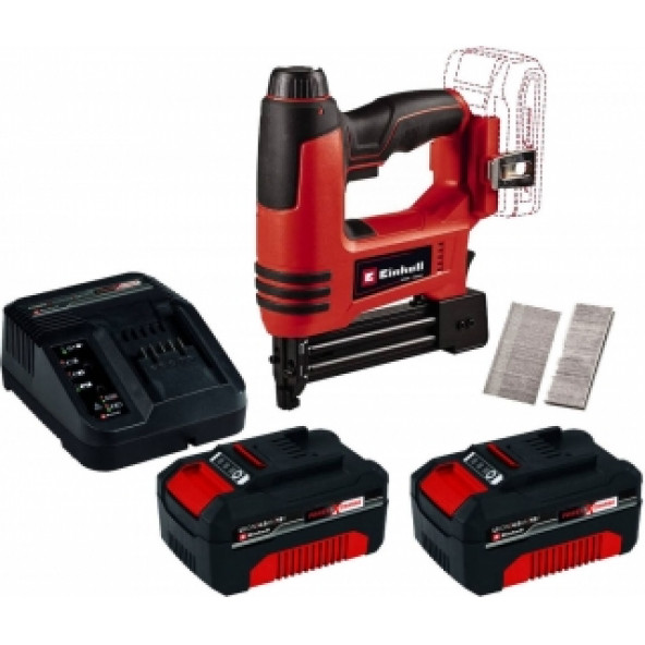 Einhell Te-cn 18 Li 18v 2x 4,0 Ah Li-ion Çift Akülü Çivi Ve Zımba Çakma Makinesi cn 2x4,0 akü kit