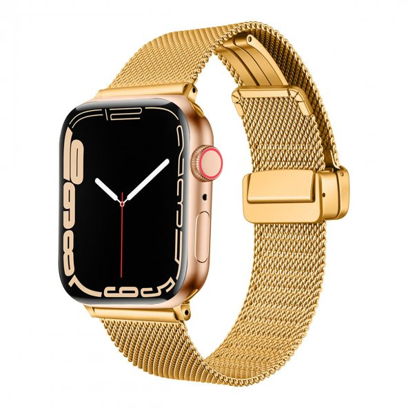 Vendas Apple Watch 38mm Uyumlu VDS-85 Serisi Metal Kordon