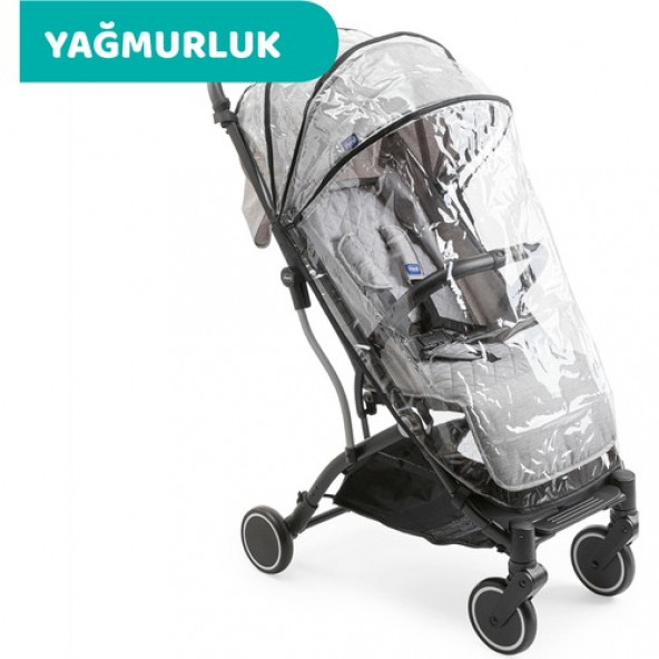 Chicco Trolley Me Bebek Arabası Ligth Grey - 10