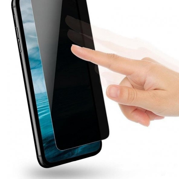 Samsung Galaxy A04 Hayalet Privacy Gizli Cam Ekran Koruyucu - 4