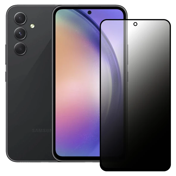 Samsung Galaxy A54 5G Hayalet Privacy Gizli Cam Ekran Koruyucu