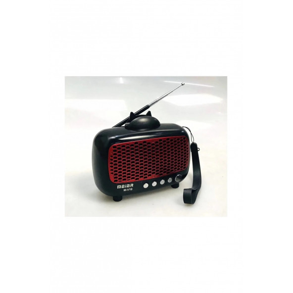 Radyo M-v16bt Fm Radyo Taşınabilir Standlı Bluetooth Hoparlör Radyo Kanal Kayıtlı