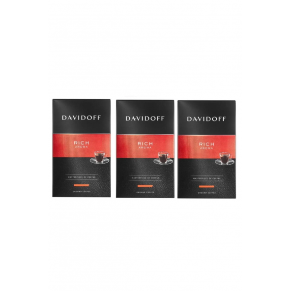 Davidoff Rich Aroma Filtre Kahve 250 Gr. 3'lü