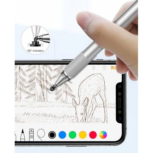 Baseus Dokunmatik Ekran Kalemi, Universal Stylus kapasitif Tablet, Telefon ve PC Kalemi - 4