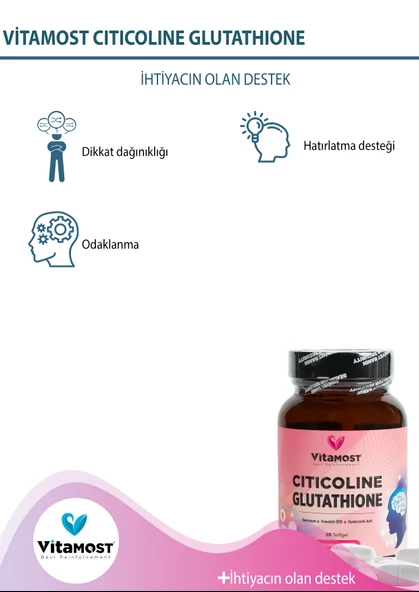 Cıtıcolıne&glutathıone 30 Soft Jel - 3