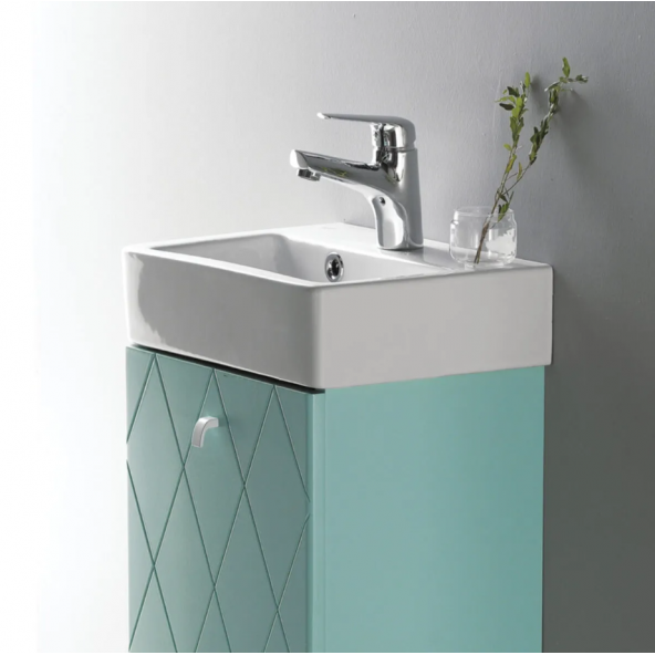 Turkuaz Mini Lavabo 28 X 37 Cm
