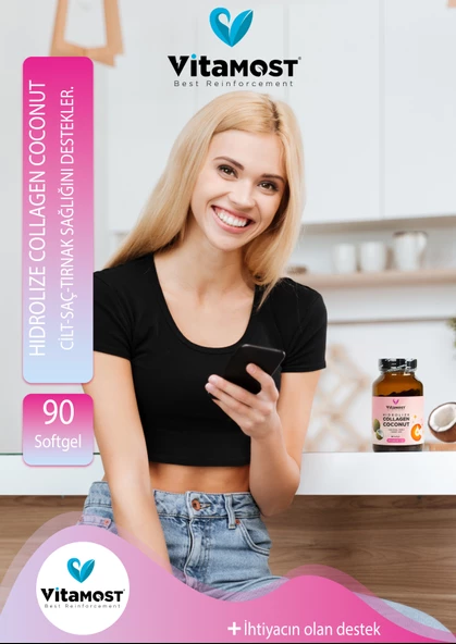 Coconut & Collagen 90 Soft Jel Kapsül - 2