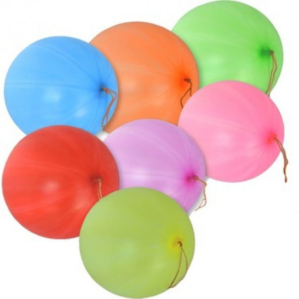 Punch Baskısız Balon - Karışık Paket - 100 Adet