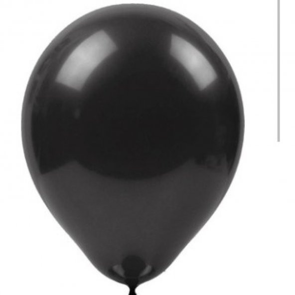 18'' Dekorasyon Balonu Siyah