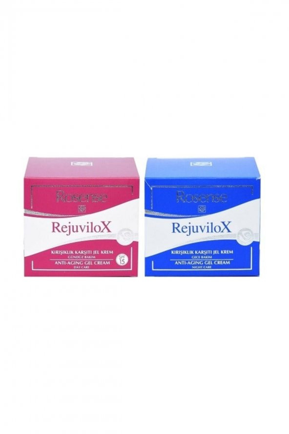 Rejuvilox Anti-aging Gündüz & Gündüz Bakım Kremi 50ml +50 Ml 2 Li Set