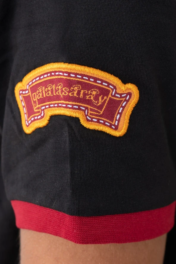 Galatasaray Çocuk Lisanslı Armalı Siyah Tshirt C12005 - 4