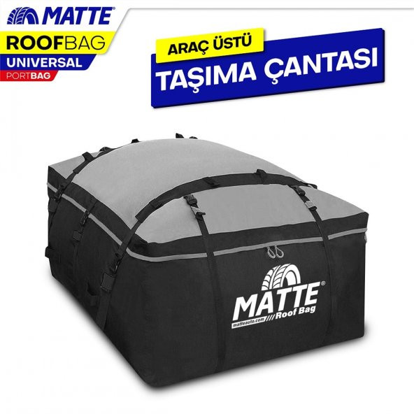 Matte Yeni Nesil Port Bagaj, Araç Üstü Tavan Çantası - 2