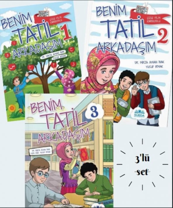 Benim Tatil Arkadaşım 3'lü Set