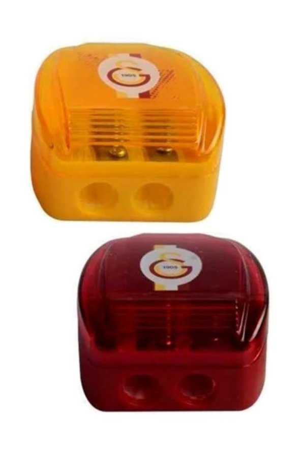 Galatasaray Kalemtraş 2 Bıçaklı 2 Adet Lisanslı Kalemtraş Gs Orjinal Aslan Kalemtaraş Jumbo